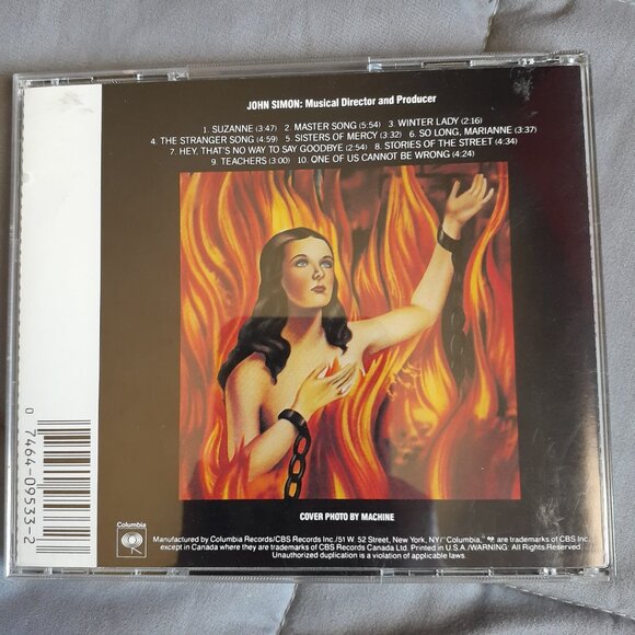 Leonard Cohen Songs of Leonard Cohen CD Columbia Records  1989 - Picture 2 of 5